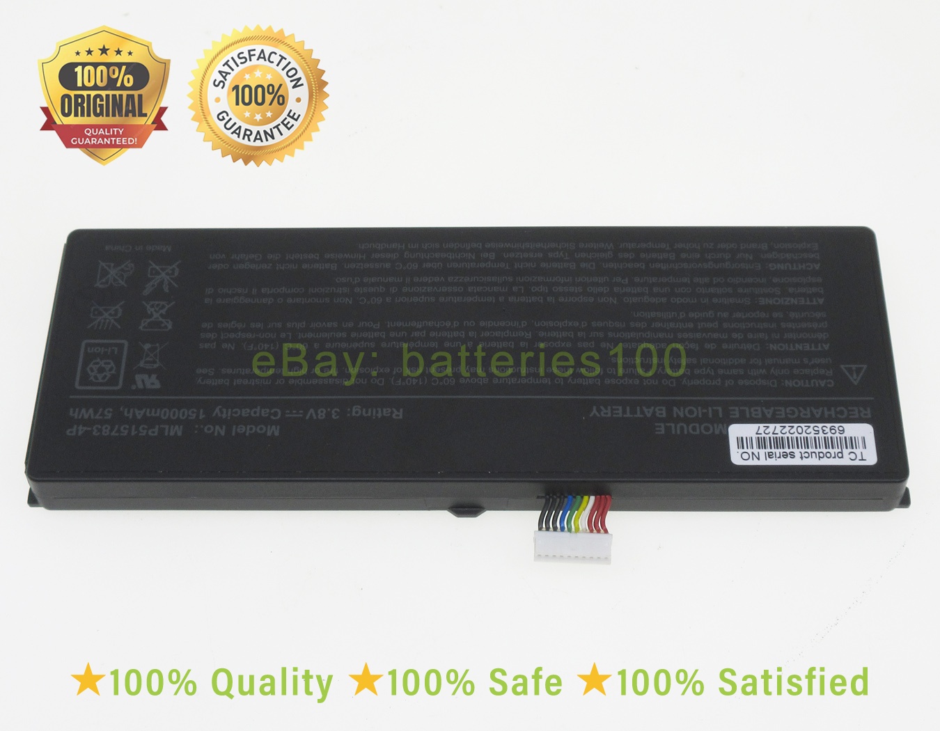 Original new 3.8V AUTEL MAXICOM MK908PRO maxim im608 im600 515783