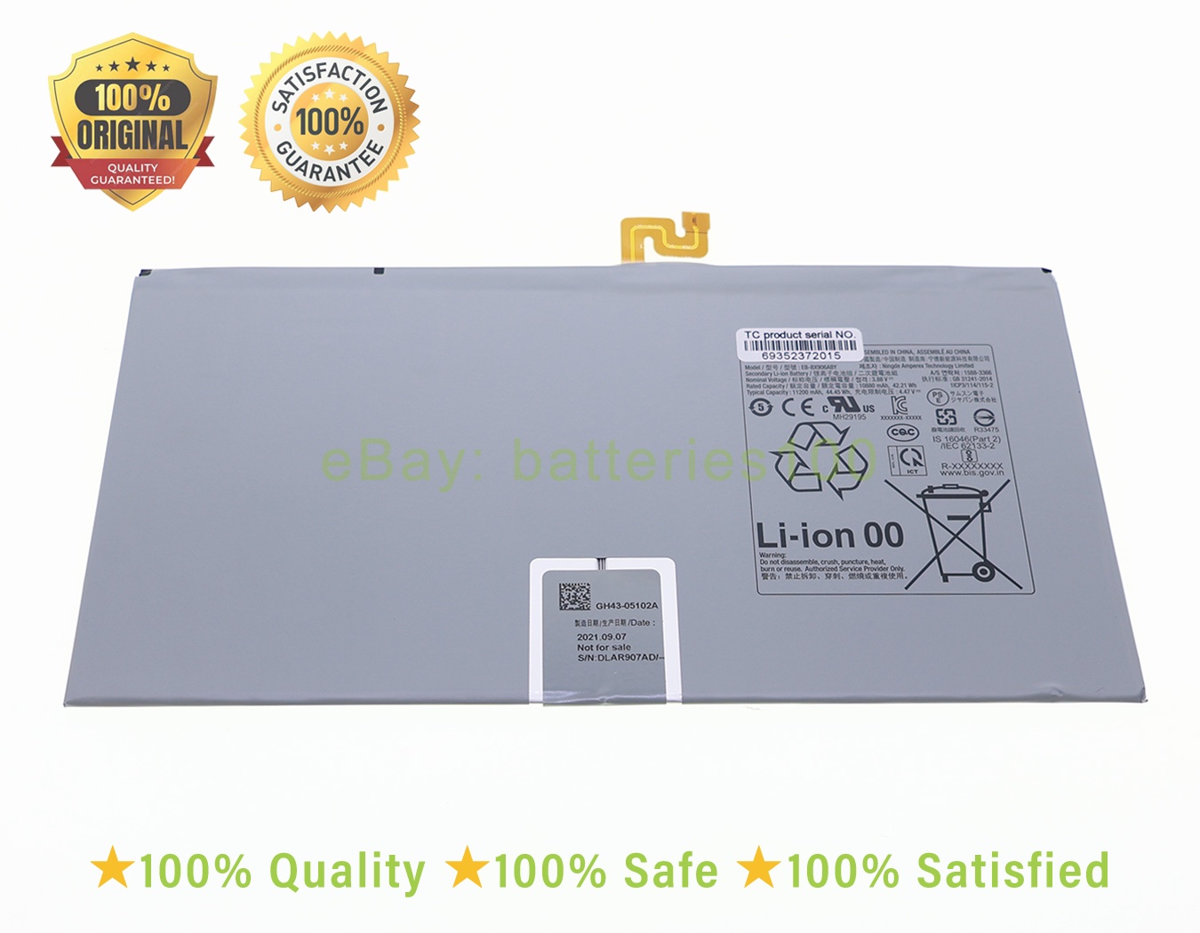 Original Samsung Galaxy Tab S8 Ultra SM-X900 SM-X906 X700 EB